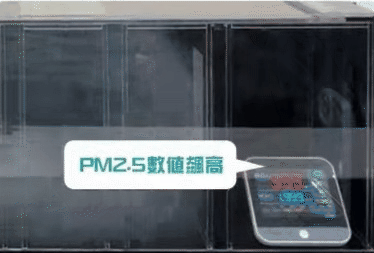 一般紗窗pm2.5數值