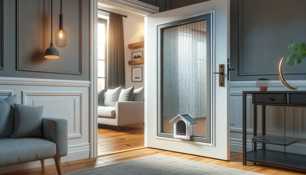 防霾紗窗是否能夠安裝寵物門