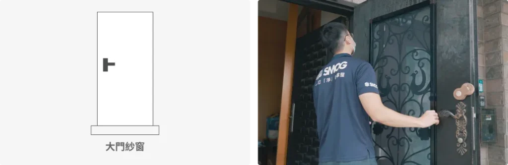 SMOG思瑪科 防霾紗窗首頁 43 ※ 大門紗窗設計,防霧霾、防蚊蟲,保障家庭安全與健康。