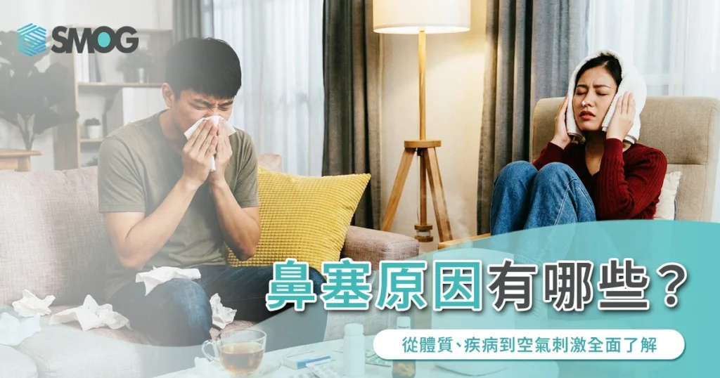 鼻塞原因有哪些？從體質、疾病到空氣刺激全面了解