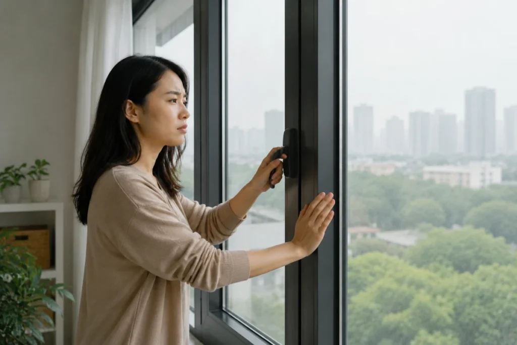 AQI 201~300 建議盡量避免外出